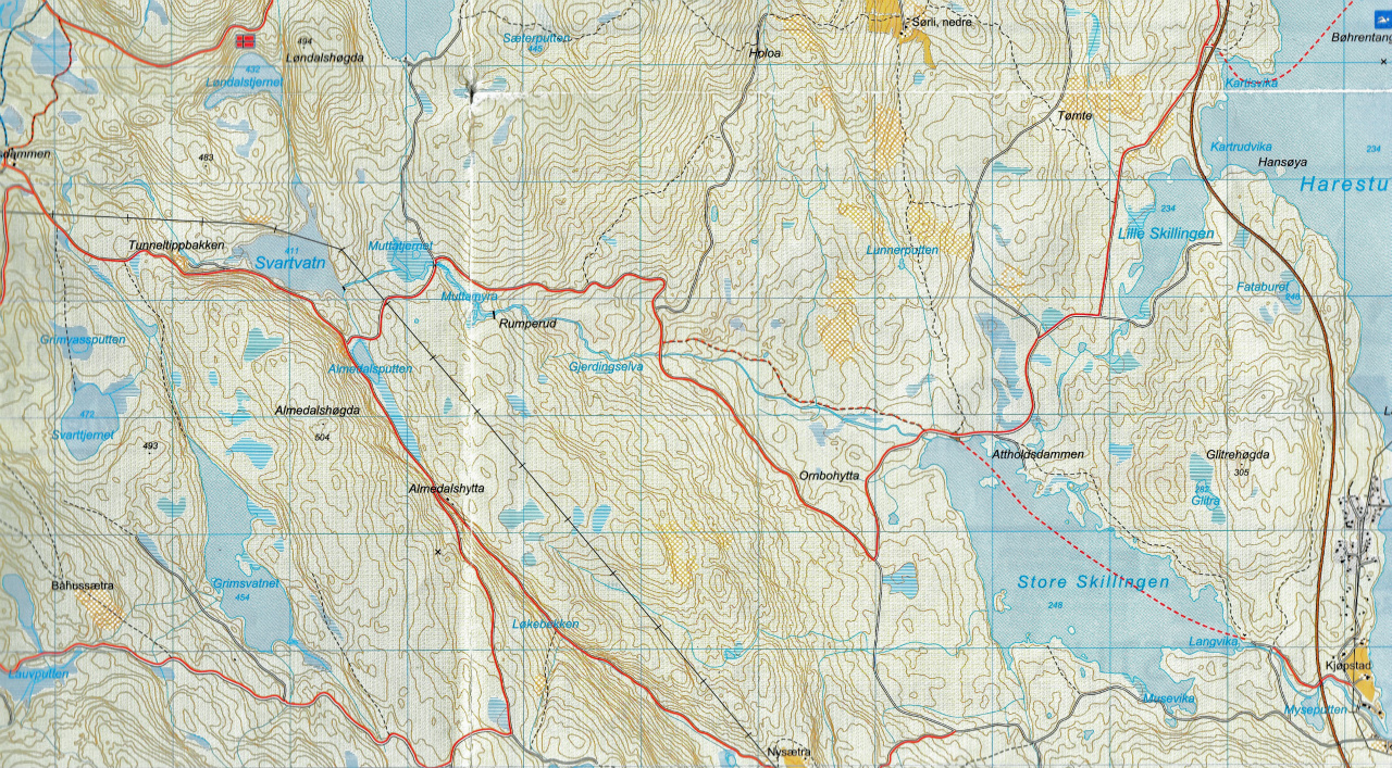 En vandring langs Gjerdingselva  - Gunnar Sannerud
